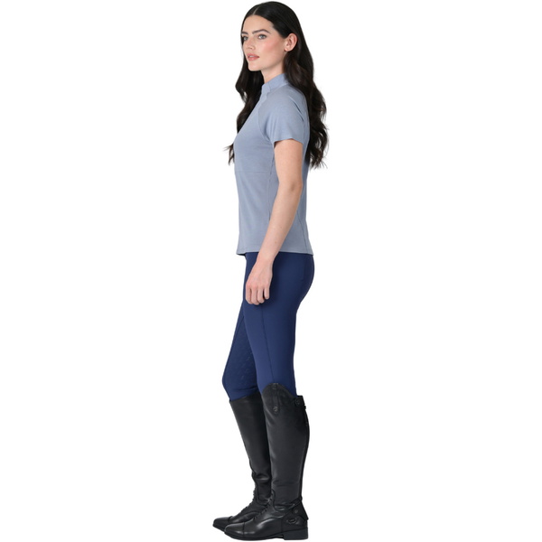 2026 WeatherBeeta Womens Bamboo Short Sleeve Performance Base Layer 1028843021 - Blue Stone